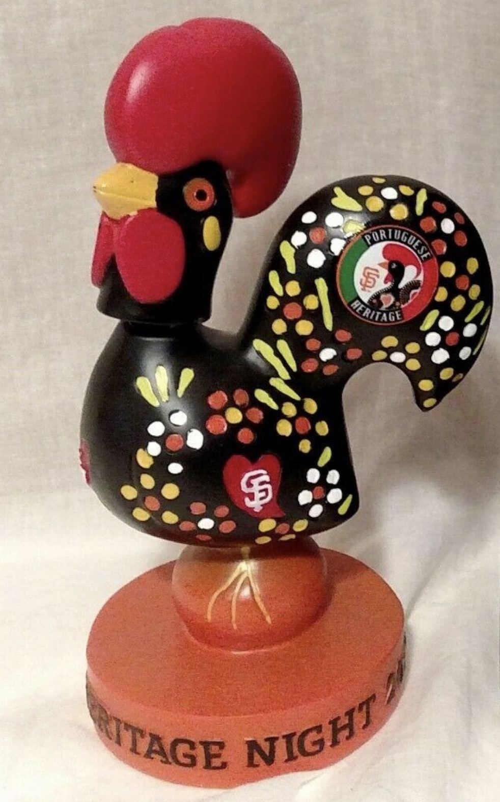Rooster of Barcelos bobblehead