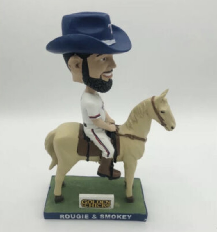 Rougned Odor & Smokey the Horse bobblehead