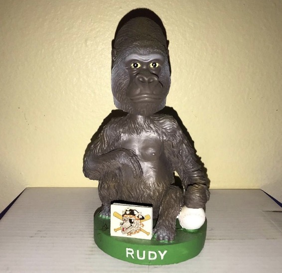 Rudy Gorilla bobblehead