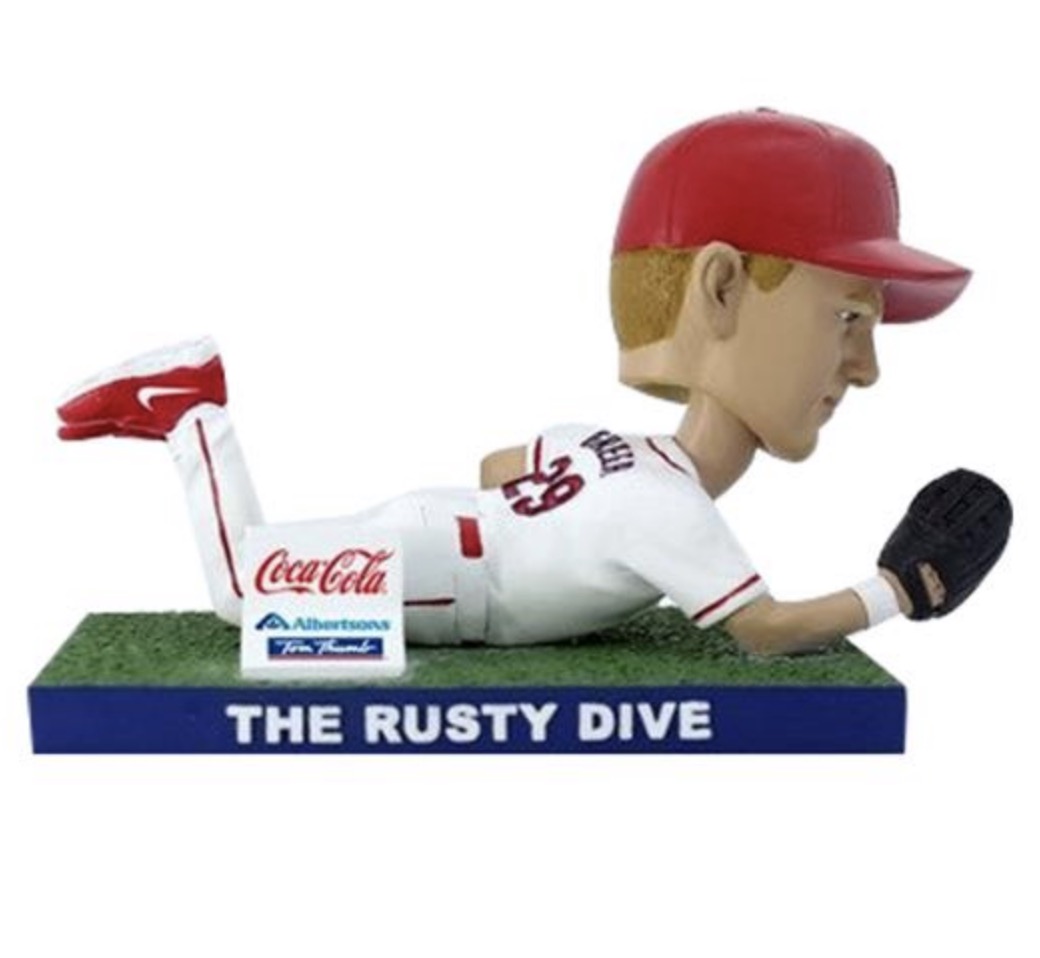 Rusty Greer bobblehead