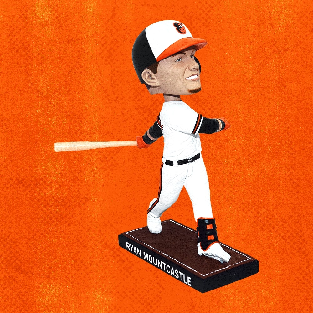 Baltimore Orioles: Ryan Mountcastle 2022 Foam Core Cutout