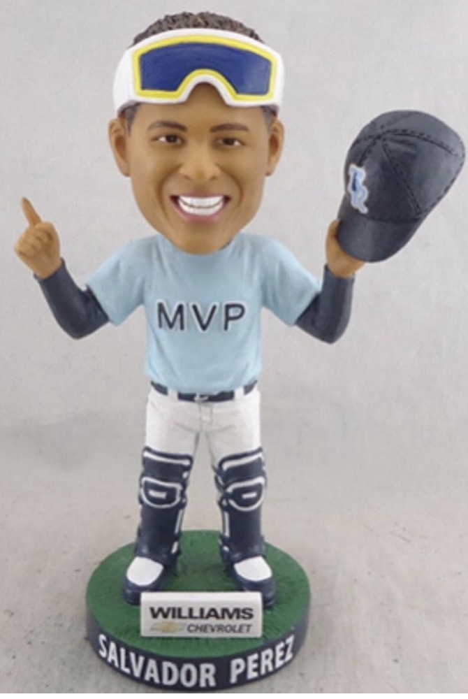 Salvador Perez bobblehead