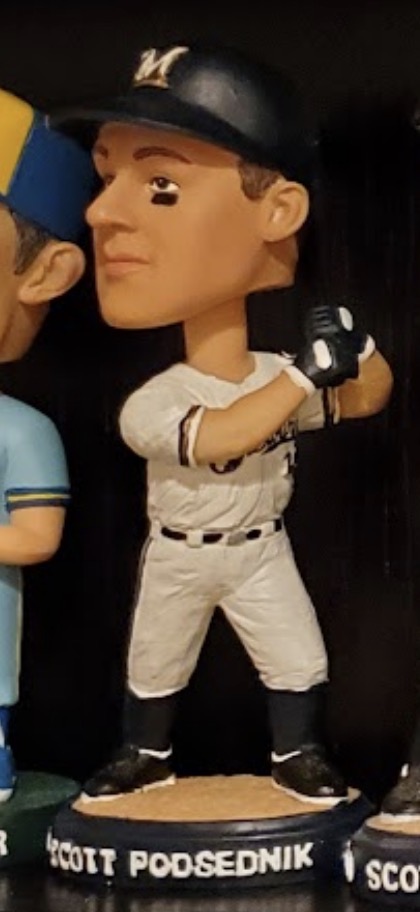 Scott Podsednik bobblehead