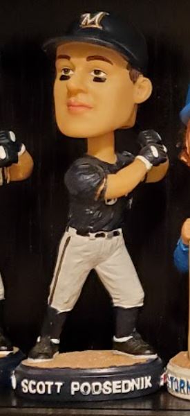 Scott Podsednik (Variant) bobblehead