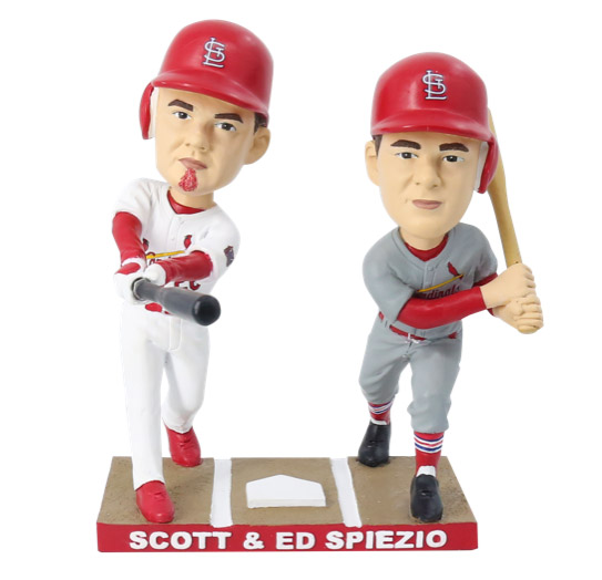 Scott Spiezio & Ed Spiezio bobblehead