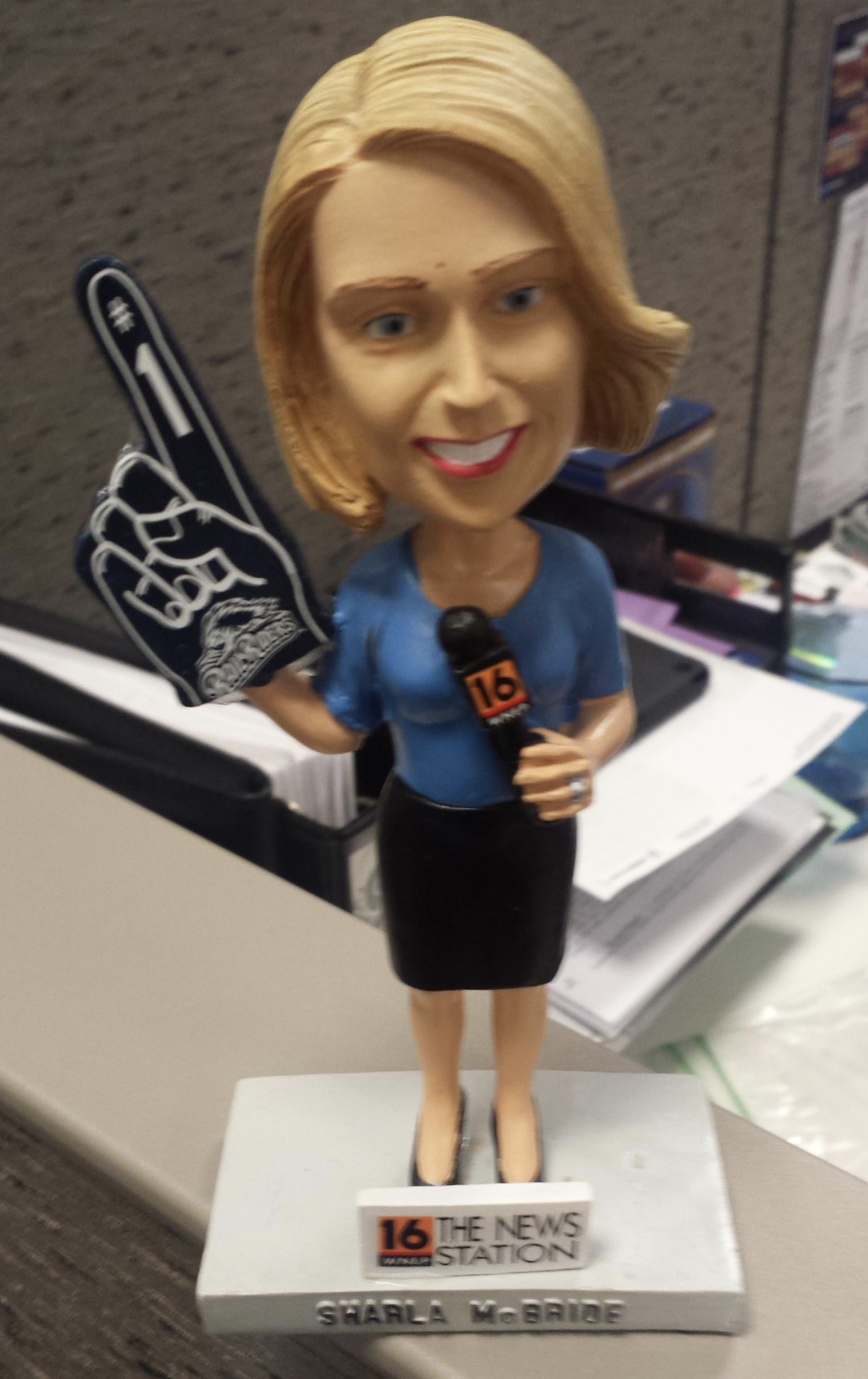 Sharla McBride bobblehead