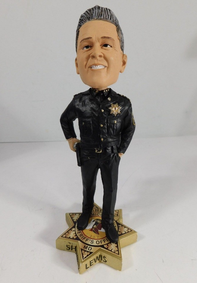 Sheriff Mike Lewis bobblehead