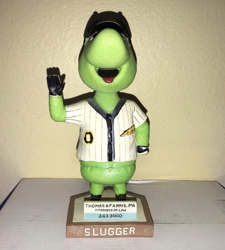 Slugger bobblehead