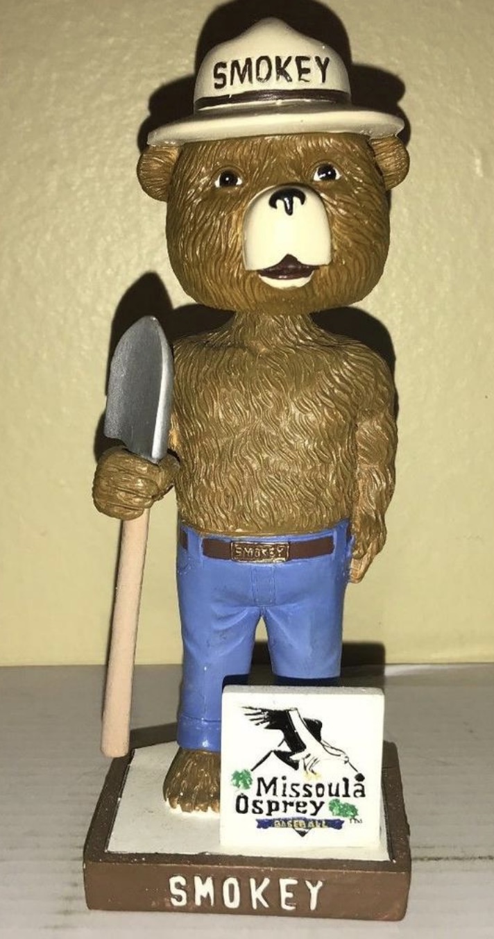 Smokey the Bear bobblehead