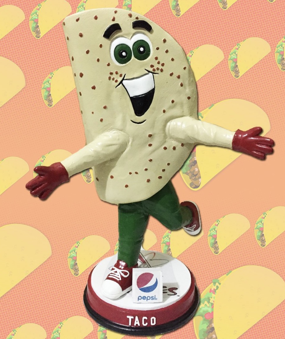 Taco bobblehead