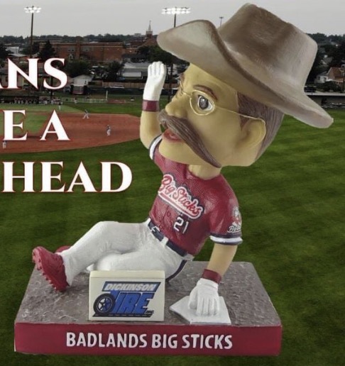 Teddy Roosevelt bobblehead