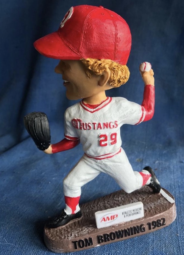 Tom Browning bobblehead