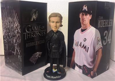 Tom Koehler bobblehead