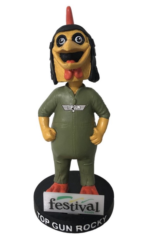 Top Gun Rocky bobblehead