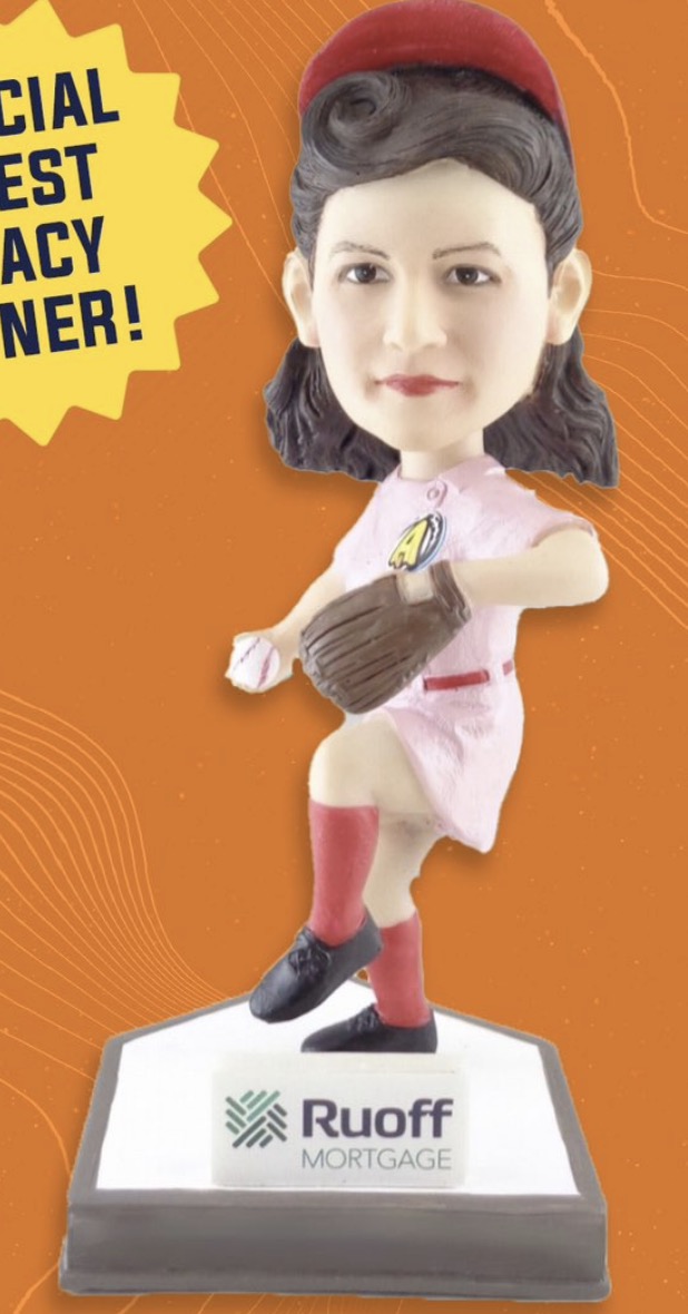 Tracy Reiner bobblehead