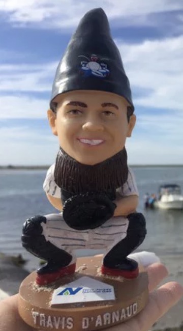 Travis d'Arnaud (Gnome) bobblehead