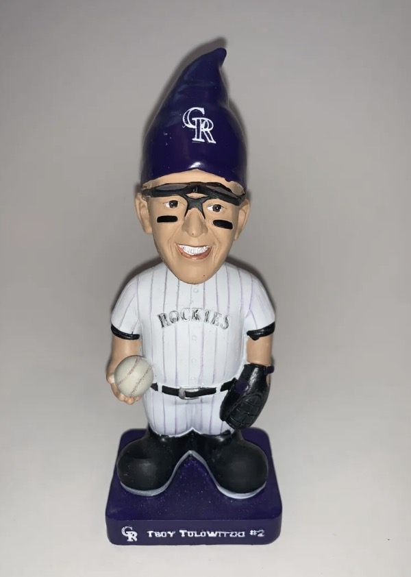 Troy Tulowitzki (Gnome) bobblehead