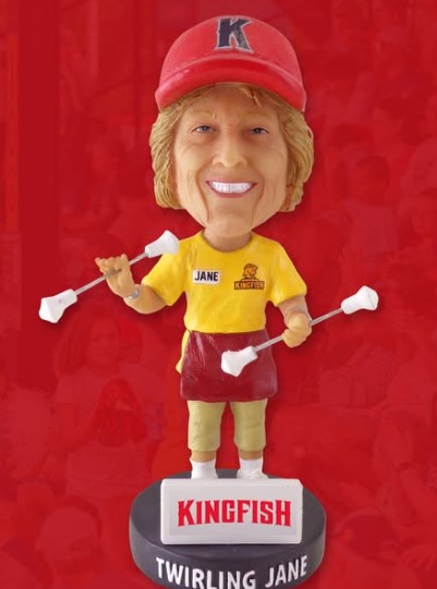 Twirling Jane bobblehead