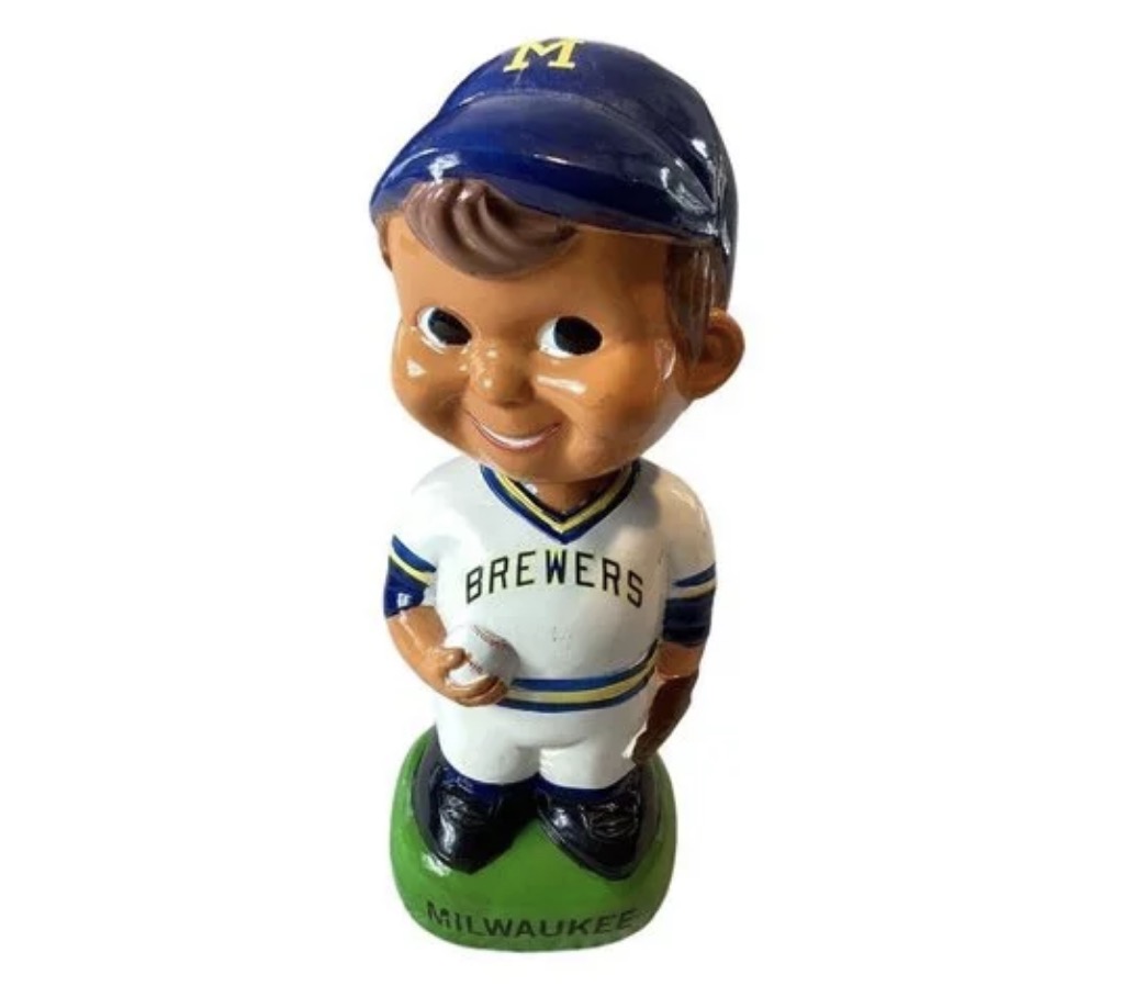 Vintage Brewer bobblehead