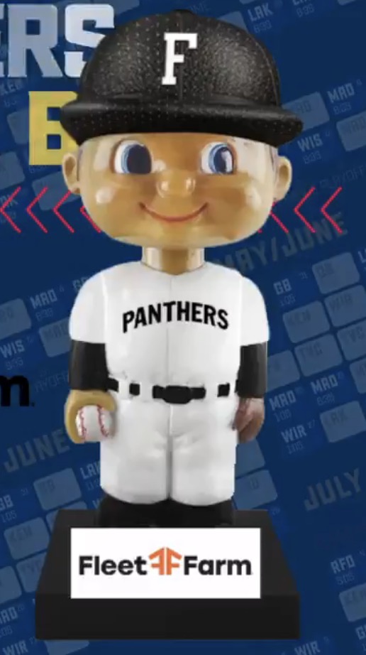 Vintage Panther bobblehead