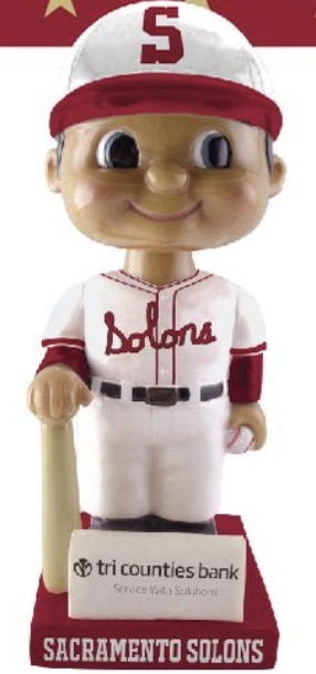 Vintage Solons bobblehead