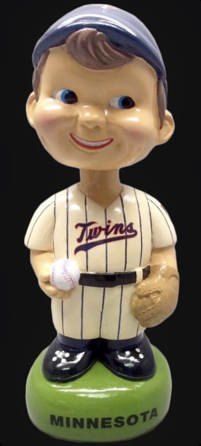 Vintage Twin bobblehead