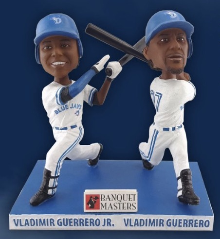 Vladimir Guerrero Jr. & Sr. bobblehead