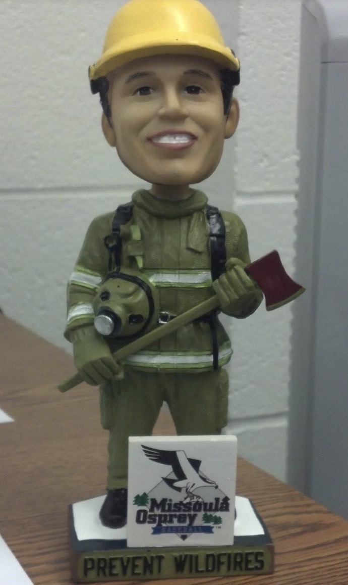 Volunteer Fireman bobblehead