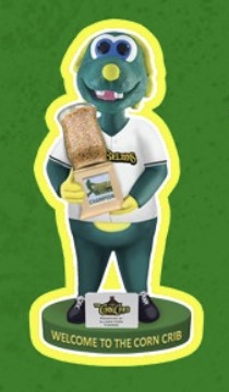Welcome to the Corn Club bobblehead