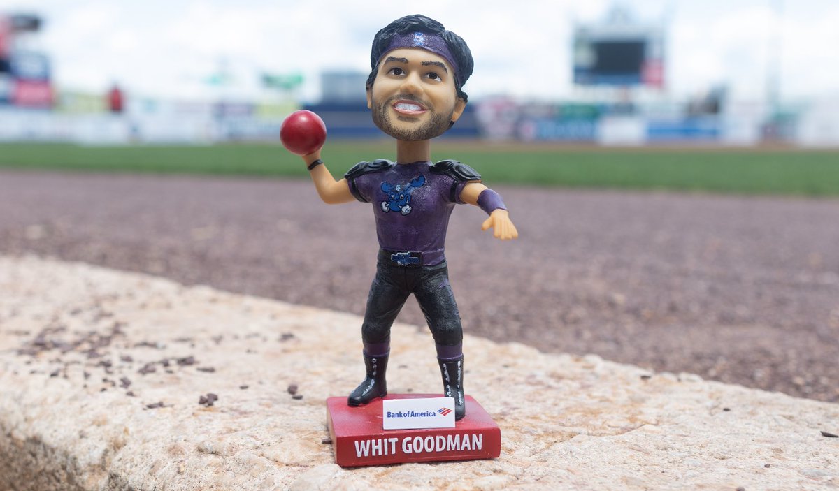 Whit Goodman bobblehead