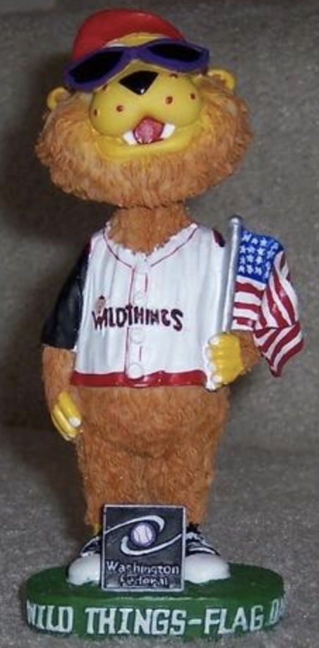 Wild Thing (Flag Day) bobblehead