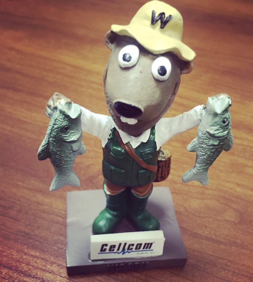 Woody (Fisherman) bobblehead