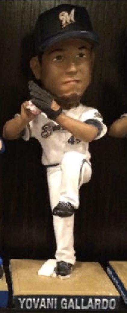 Yovani Gallardo bobblehead