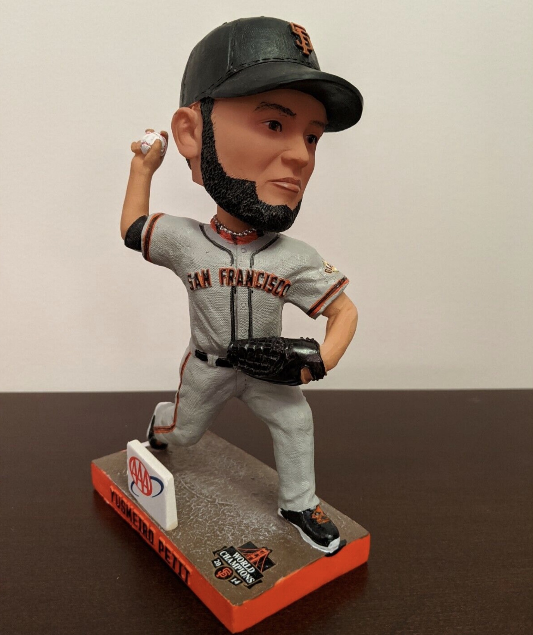 Yusmeiro Petit bobblehead