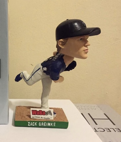 Zack Greinke bobblehead