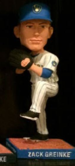 Zack Greinke (Variant) bobblehead