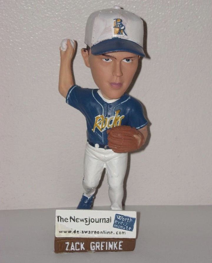 Zack Greinke bobblehead